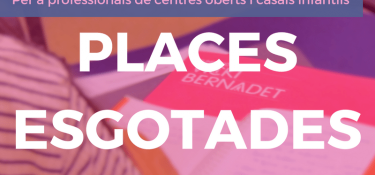 [PLAZAS AGOTADAS] Curso subvencionado para centros abiertos y casales infantiles