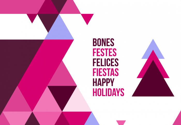 Felices Fiestas. Bones Festes.